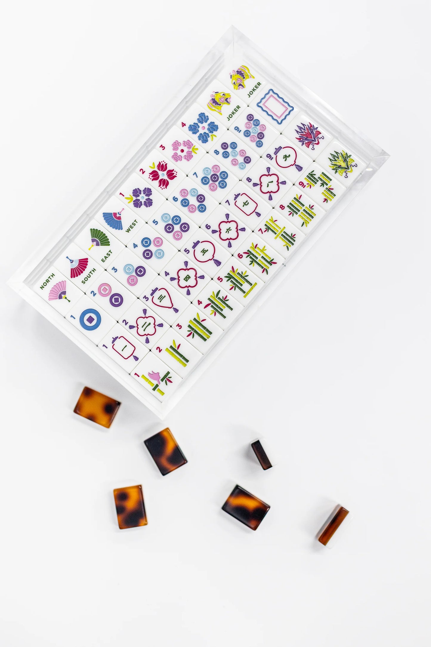 Bam Bird Boutique Tile Set- Tortoise