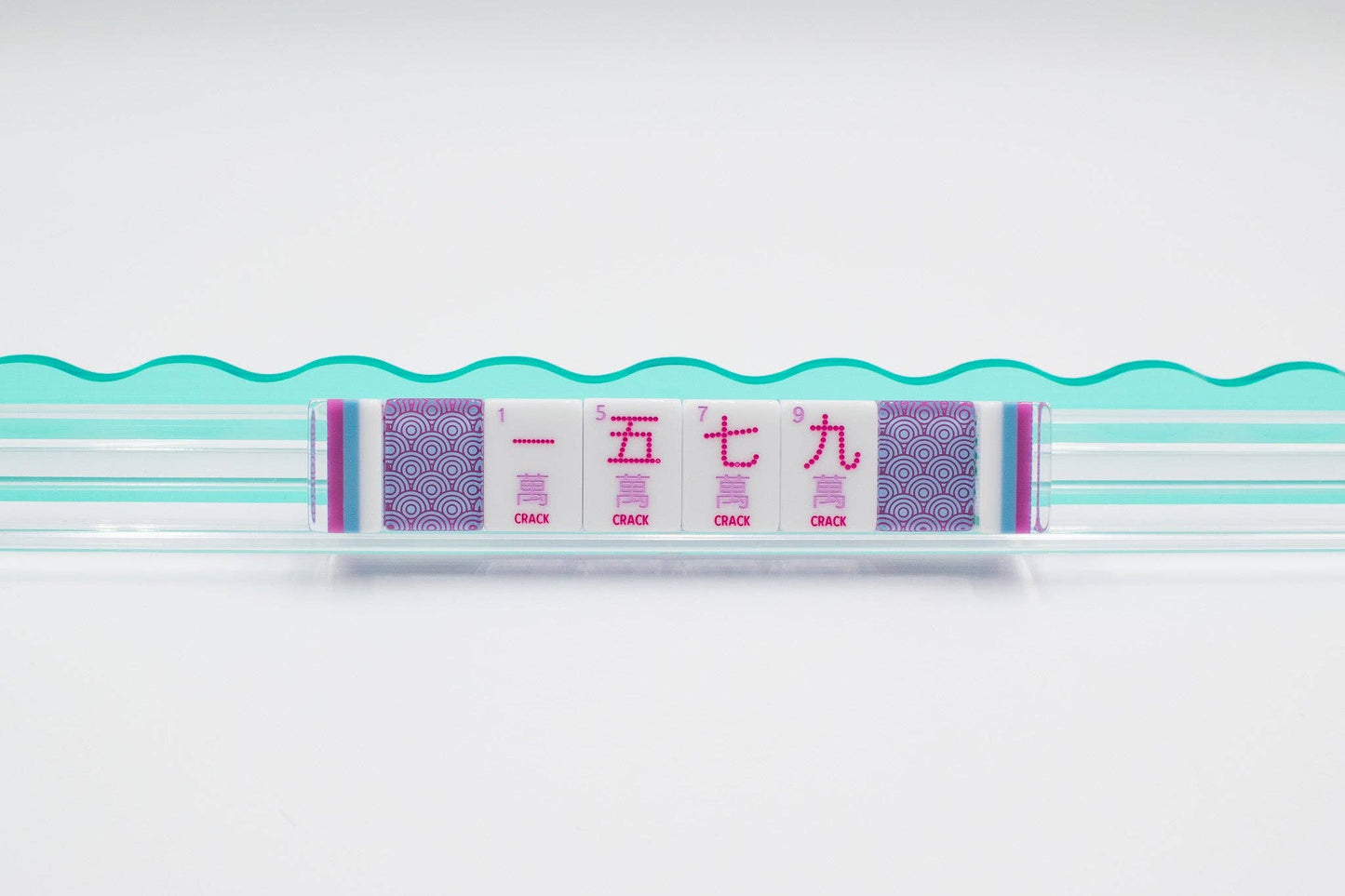 Crystal Confetti Purple | Mahjong with a Sprinkle of Color