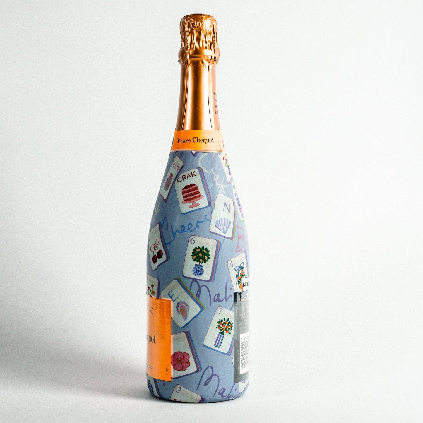 Beau Bottles Pastel Blue Mahjong - Champagne Collection