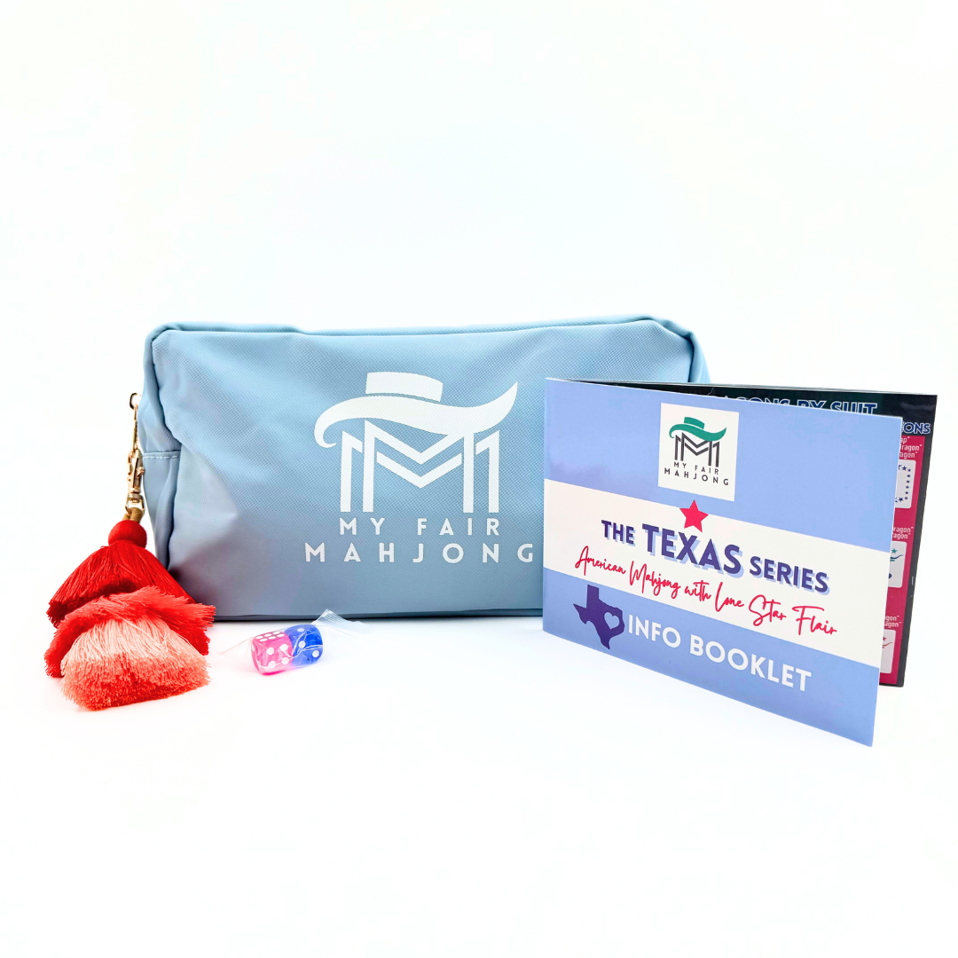 THE TEXAS SERIES | American Mahjong with Lone Star Flair | Colorful Unique Tiles