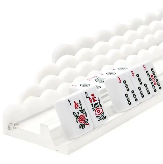 MAHJONG RACKS - WHITE