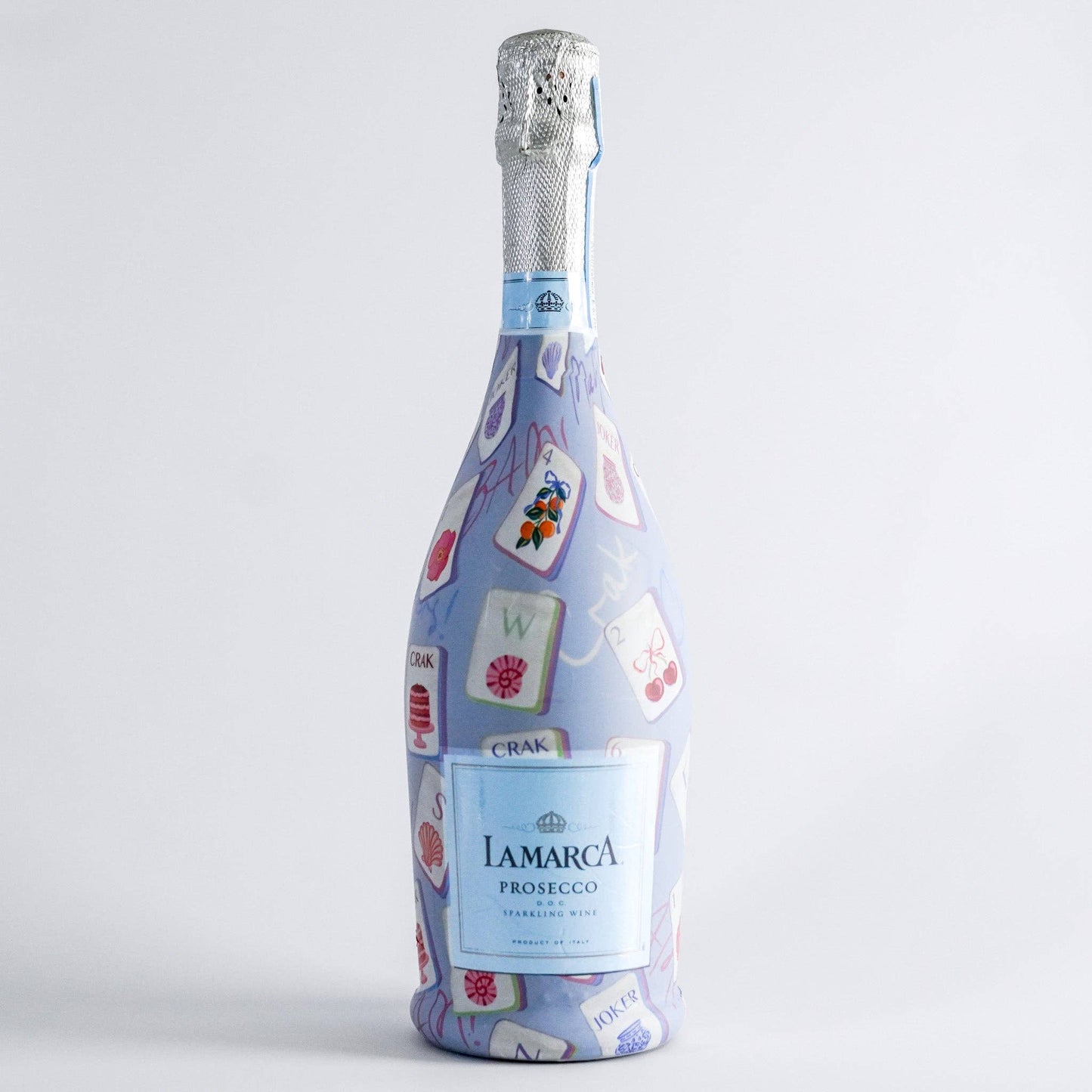 Beau Bottles Pastel Blue Mahjong - Prosecco Collection