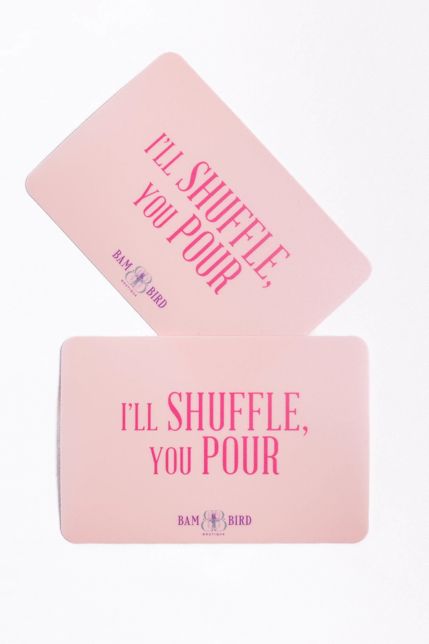 Bam Bird Boutique Shufflers- Pink