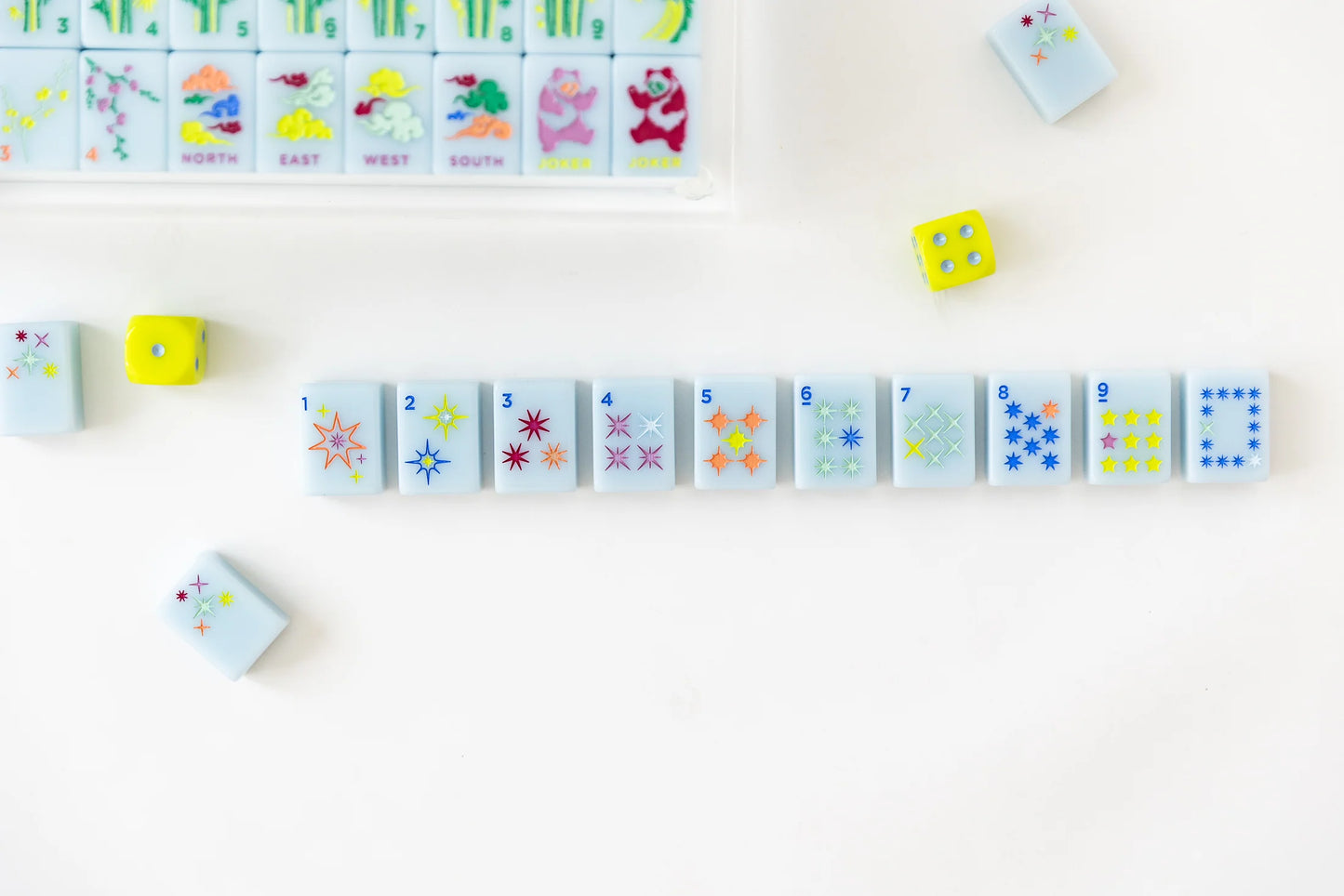 Bam Bird Boutique Tile Set- Sky Blue